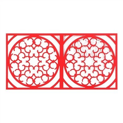 CNC kesilgan alyuminiy panjara